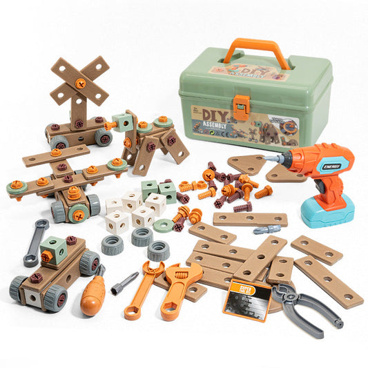 Construction Kit Play Set for Little Craftsmen